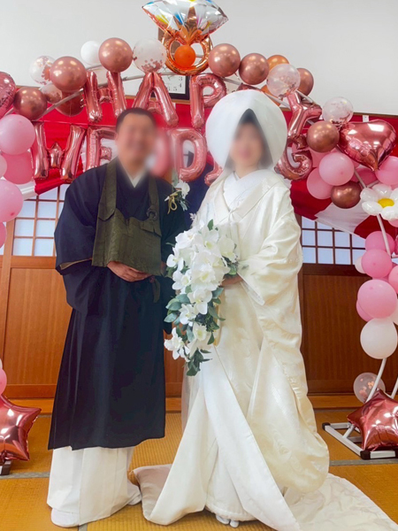 結婚されたAさんとBさん